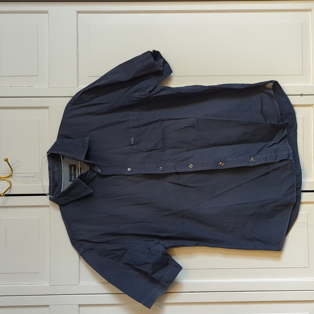 Marc O'Polo Men's short sleeve button up shirt